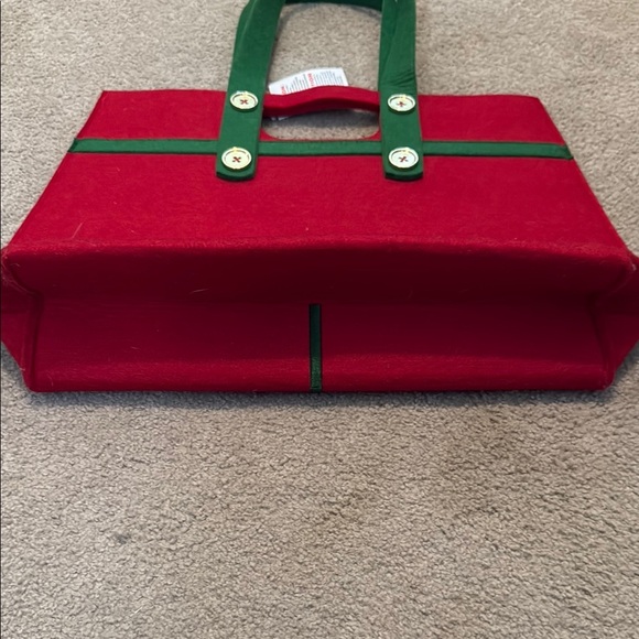 Disney Parks EPCOT Germany Felt Tote Bag with Playful Design - Picture 5 of 8